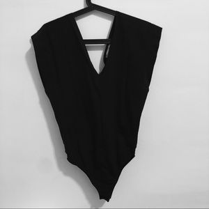 Zara v neck bodysuit